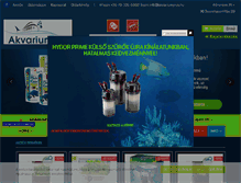 Tablet Screenshot of akvariumplus.hu